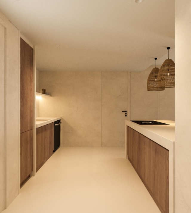 Resa Estates Ibiza for sale te koop Apartment Botafoch kitchen.jpg